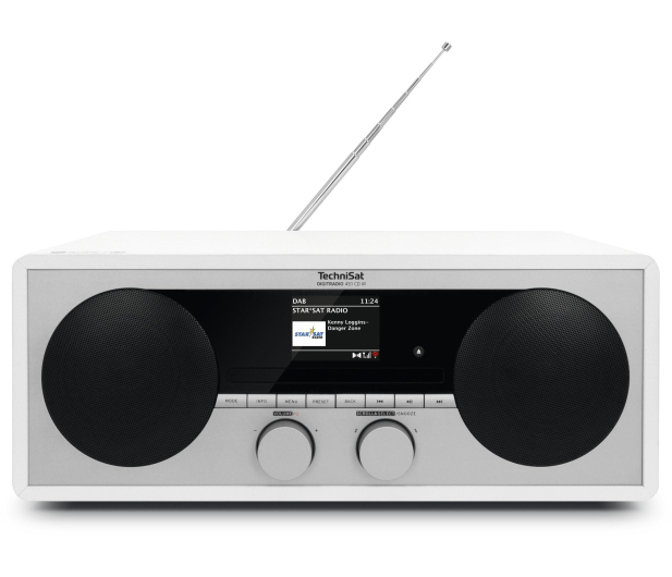 TechniSat DIGITRADIO 451 CD IR Białe - 653493 - zdjęcie 2